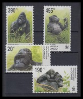 ** 2002 WWF: Keleti Síkvidéki Gorilla Sor Mi 1708-1711 - Sonstige & Ohne Zuordnung