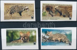 ** 2007 WWF: Vadmacska Félék Vágott Sor Mi 2948-2951 IB - Autres & Non Classés