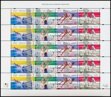 ** 2008 Nyári Olimpia Kisív Mi 4368-4371 - Altri & Non Classificati