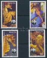 ** 2002 WWF Tengeri Csikók Sor + Sor 4 Db FDC-n Mi 1207-1210 - Andere & Zonder Classificatie