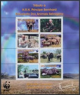 ** 2002 WWF: Afrikai Elefánt Kisív Mi 2393-2396 - Altri & Non Classificati