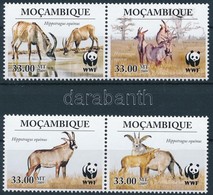** 2010 WWF: Antilopok Sor Párokban Mi 3658-3661 - Other & Unclassified