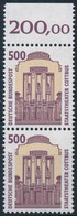 ** 1993 Látnivalók, épület ívszéli Pár,
Building Margin Pair 
Mi 1679 - Other & Unclassified