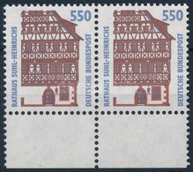 ** 1994 Látnivalók, épület ívszéli Pár,
Building Margin Pair 
Mi 1746 - Other & Unclassified