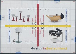 ** 1998 Német Dizájn Blokk,
German Design Block
Mi 45 - Autres & Non Classés