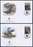 2004 WWF: Óriásvidra Sor 4 Db FDC-n Mi 1951-1954 - Other & Unclassified