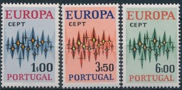 ** 1972 Europa CEPT Sor,
Europe CEPT Set
Mi 1166-1168 - Otros & Sin Clasificación