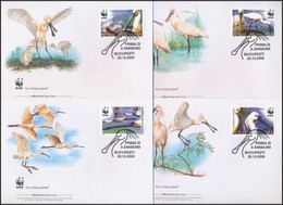 ** 2006 WWF: Kanalas Gém Sor + Sor 4 Db FDC-n Mi 6134-6137 - Sonstige & Ohne Zuordnung