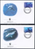 2006 WWF: Fehér Cápa Sor 4 Db FDC-n Mi 6282-6285 - Otros & Sin Clasificación