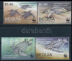 ** 2001 WWF: Teknősök Sor 2 Párban Mi 306-309 - Altri & Non Classificati