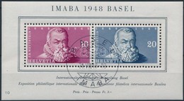 O 1948 IMABA Bélyegkiállítás Blokk,
IMABA Stamp Exhibition Block
Mi 13 - Autres & Non Classés