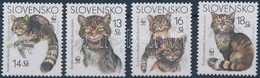 ** 2003 WWF: Vadmacska Blokkból Kitépett Sor Mi 458-461 - Other & Unclassified