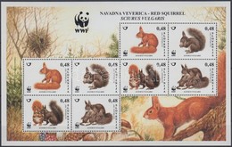 ** 2007 WWF: Mókusok Kisív Mi 640-643 - Other & Unclassified