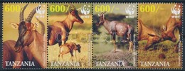 ** 2006 WWF Antilop Négyescsík Mi 4433-4436 - Sonstige & Ohne Zuordnung