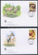 2006 WWF Antilop Sor 4 Db FDC-n Mi 4433-4436 - Otros & Sin Clasificación