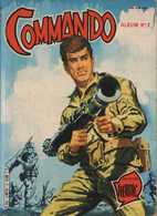 COMMANDO Album N° 2 ( 283 284 285 ) BE AREDIT 03-1984 - Arédit & Artima