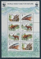 ** 2000 WWF Antilopok Kisív Mi 3063-3066 - Other & Unclassified