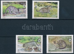 ** 2010 WWF: Halászmacska Sor Mi 3553-3556 + 4 Db FDC-n - Altri & Non Classificati