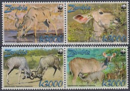 ** 2008 WWF: Nagy Kudu Sor Mi 1606-1609 + 4 FDC - Other & Unclassified