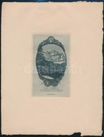 Hubert Wilm (1887-1953): Ex Libris H. Kruczinski. Rézkarc, Papír, Jelzett A Karcon, 12×7,5 Cm - Andere & Zonder Classificatie