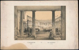 Cca 1850 A Császárfürdő Budán  Litográfia Szerelmey M: Műhelyéből. Cca 1850 18x14 Cm Foltos - Prints & Engravings