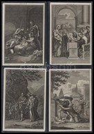 1815 56 Db Rézmetszet Az újszövetség Jeleneteivel. Mindegyik Jelzett. 10x14 Cm  / 56 Copper Plate Engravings From The Bi - Prints & Engravings