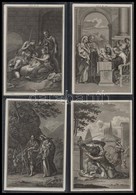 1815 56 Db Rézmetszet Az újszövetség Jeleneteivel. Mindegyik Jelzett. 10x14 Cm  / 56 Copper Plate Engravings From The Bi - Stampe & Incisioni