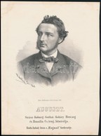 1867 Auguszt Százs-Koburg-Gothai-Koháry Herceg Brasilia Tengeri Admirálisának Kőnyomatos Portréja. Marastoni József Munk - Prints & Engravings