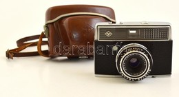 Agfa Silette Record Kisfilmes Fényképezőgép, Beépített Fénymérővel, Működőképes, Szép állapotban, Eredeti Bőr Tokjában / - Cameras
