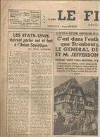 Journal , LE FIGARO ,n° 799, 8 Avril1947 ,frais Fr 2.45 E - Otros & Sin Clasificación