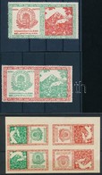 1934 Magyar Turista Szövetség 6 Db Levélzáró (2 X 1 Db + 1 Négyestömb) - Non Classés