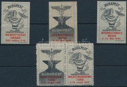 1935 Budapesti Nemzetközi Vásár 5 Db Klf Levélzáró - Unclassified