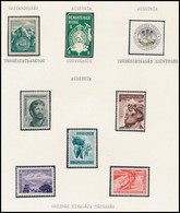 * 1930-1961 9 Db Levélzáró Főleg Hegymászás Témában + 1 Db Spanyol úszó Emlékív - Sin Clasificación