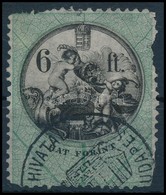 1870 6Ft Okmánybélyeg Rossz állapotban (40.000) - Sin Clasificación