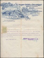 1936 Eger, Első Magyar Lakatos és Lemezárúgyár Rt. Munkavállalási Bizonyítványa, Fejléces Papíron, 50 F. Bélyeggel. - Unclassified