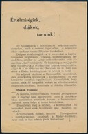 1956 2 Db Forradalmi Röplap Somogy Megyéből - Ohne Zuordnung