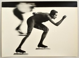 Cca 1976 Gebhardt György (1910-1993) Budapesti Fotóművész Hagyatékából, Feliratozott Vintage Fotóművészeti Alkotás (Vers - Autres & Non Classés