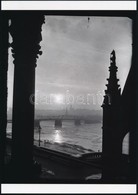 Cca: 1949 Budapest, A Kossuth Híddal Kapcsolatos Vintage Negatív és 4 Db Vintage Fotó és/vagy Mai Nagyítás, 6x9 Cm és 25 - Sonstige & Ohne Zuordnung