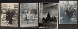 Cca 1921-1939 12 Db Fotó Egy énekesnőről, Albumlapokra Ragasztva, Feliratozva, 7,5×5,5 és 12×9 Cm Közötti Méretekben - Other & Unclassified