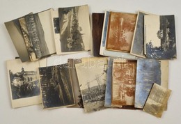 1914-1918 Képek A Háborúból, Egy Kivételével A Keleti Frontról: életképek, épületek, Stb., összesen 27 Db, Egy Részük Há - Other & Unclassified