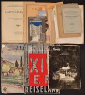 Cca 1930-1940 Vegyes Nyomtatvány, Kisnyomtatvány, Papírrégiség Tétel, Számos érdekességgel - Ohne Zuordnung