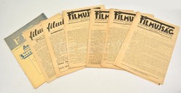 1939-1947 Vegyes Film újság Tétel, 7 Db: 
1939 Magyar Film. I. évf. 29. Sz. 1939. Szept. 2.+
1945-1946 4 Db Filmújság. Z - Unclassified