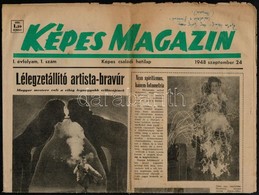 1948 Képes Magazin. I. évf. 1. Szám., A Címlap Tetején Bejegyzéssel. - Unclassified