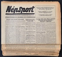 1953 A Népsport Kb. 50 Db Lapszáma, Számos érdekes írással - Unclassified