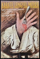 1983 Koppány Simon (1943-): Karate Lengyel Módra, Lengyel Film Plakát, Hajtásnyommal, 60x41 Cm - Sonstige & Ohne Zuordnung