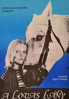 1982 A Lovas Lány, NDK Ifjúsági Film Plakát, Hajtásnyommal, 56x39 Cm - Other & Unclassified
