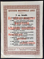 1940 Istituto Nazionale Luce 7. Sz. Hiradója, Kisplaták, Bp., Pflumm Tibor Filmkölcsönző Vállalata, Kispest, Fischhof He - Other & Unclassified