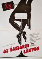 1989 K2 Film A Prostituáltakról, Az éjszakai Lányok, Magyar Dokumentumfilm Plakát, Rendezte: Dobray György, Hajtásnyomma - Other & Unclassified