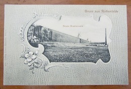 POSTCARD=NEUES GRADIEWERK=GRUSS AUS ROTHENFELDE=GREETINGS FROM=EMBOSSED=UNUSED. - Bad Rothenfelde