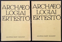 1979-1980 Archaeologiai Értesítő 2 Száma: 106.,107. Kötet. Szerk.: Fülep Ferenc. Bp., 1979-1980, Akadémiai Kiadó. Kiadói - Unclassified
